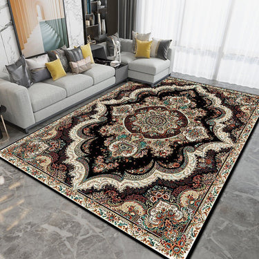 Retro Print Living Room Rug - Casatrail.com